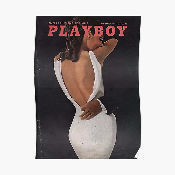 Vintage Playboy Cover Poster