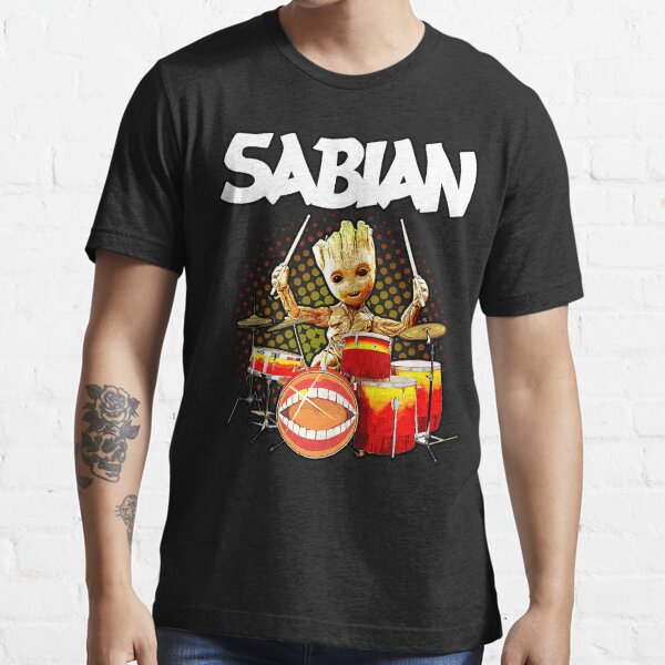 "BABY G DRUMMER SABIAN CYMBALS" Tshirt for Sale by TEEjDESIGN