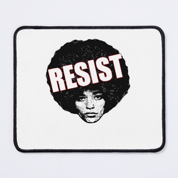 Item preview, Retro Angela Davis Resist (Black Text) Is Safe Ways You Can designed and sold by BentonKochiyama.
