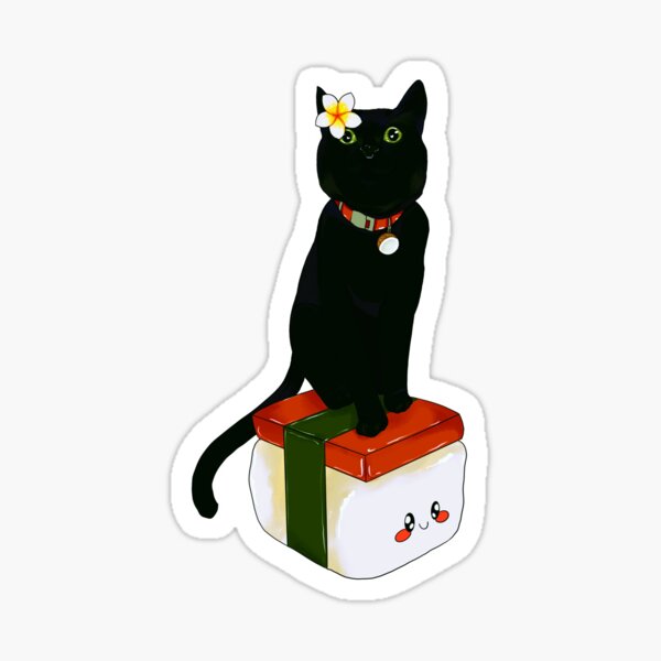 Item preview, Musubi Cat designed and sold by rosesandgirls.