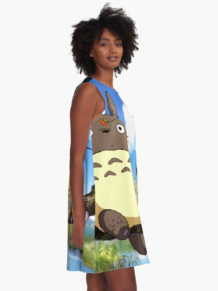totoro overall dress
