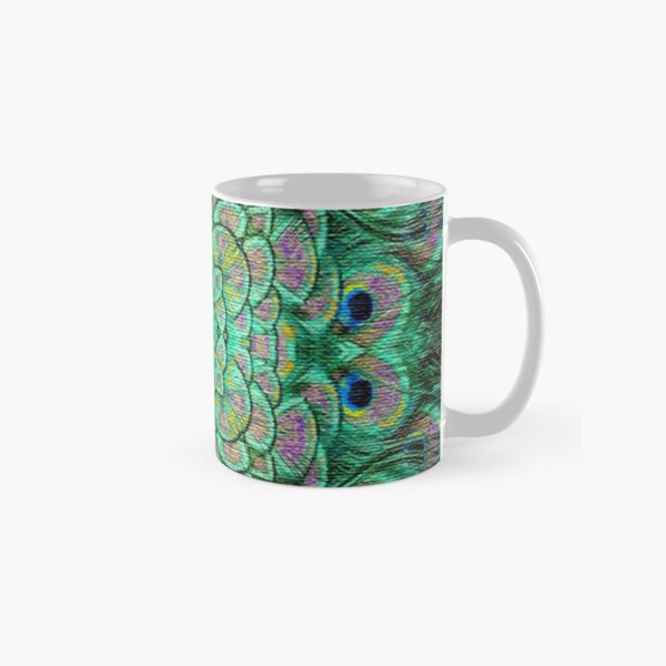 Peacock Frenzy Classic Mug