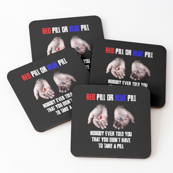 Item preview, Red Pill Blue Pill MEME Freedom of Choice, Freedom, Free Will, Matrix  designed and sold by BryanSingh6607.