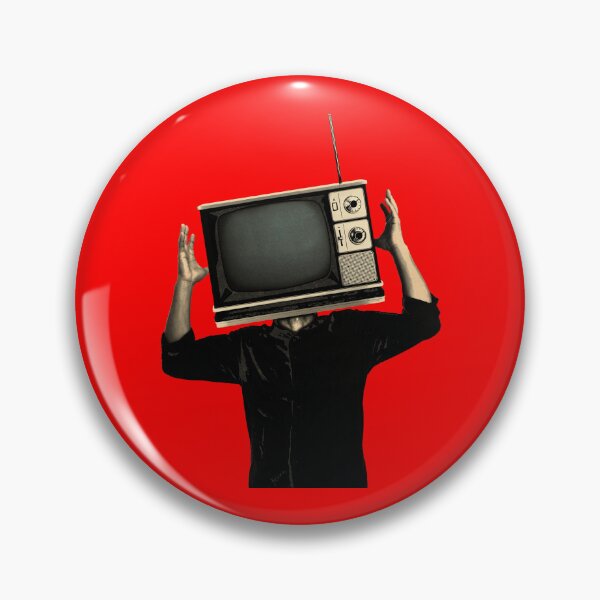Item preview, The man inside the TV. Thinking intensely about television designed and sold by Goliardika-Shop.