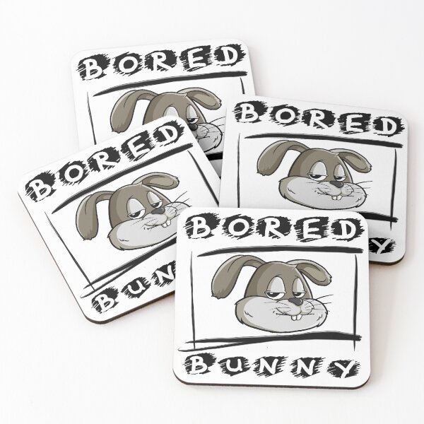 Item preview, Bored Bunny Face designed and sold by IcahDesign.