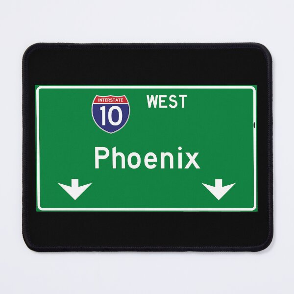 Item preview, Phoenix Interstate 10 Highway Sign designed and sold by Cityscape-Guy.