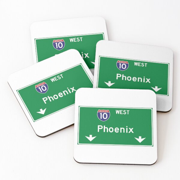 Item preview, Phoenix Interstate 10 Highway Sign designed and sold by Cityscape-Guy.