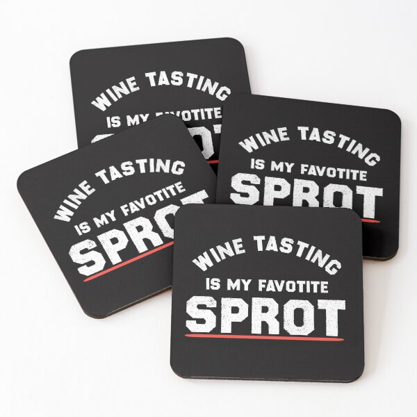 Item preview, Wine Tasting Is My Favorite Sport | Red wine lover  designed and sold by EliteSayings.