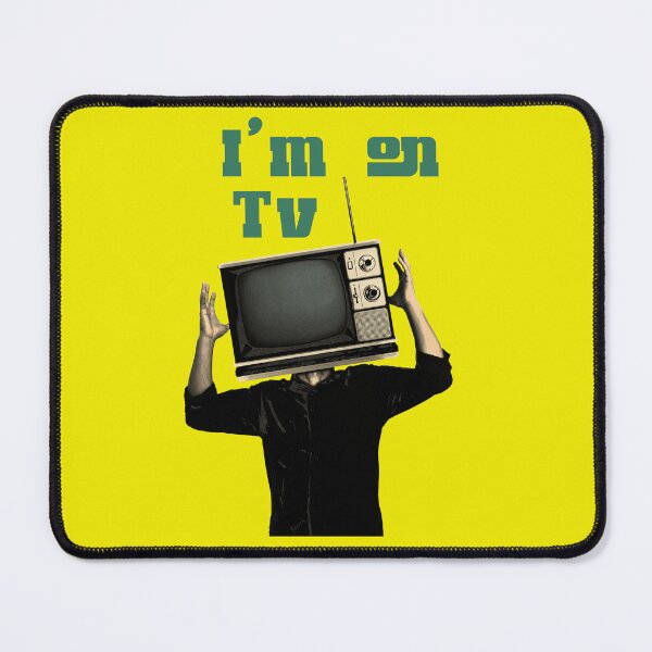 Item preview, I'm happy, the TV controls my mind designed and sold by Goliardika-Shop.