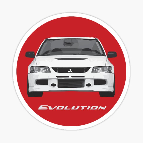 MITSUBISHI STARION and EVO9 Stickers-eastgate.mk