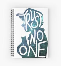 Cuaderno de espiral Trust No One / Galaxy Falls Dipper