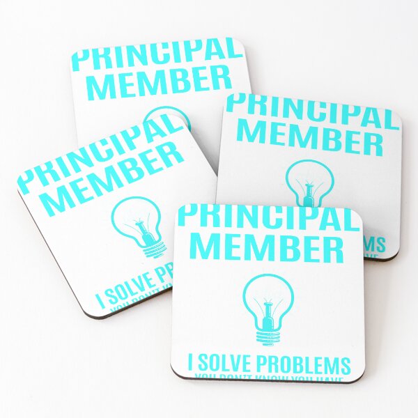 Item preview, Principal Member - I Solve Problems Job Gift designed and sold by melissaval2.