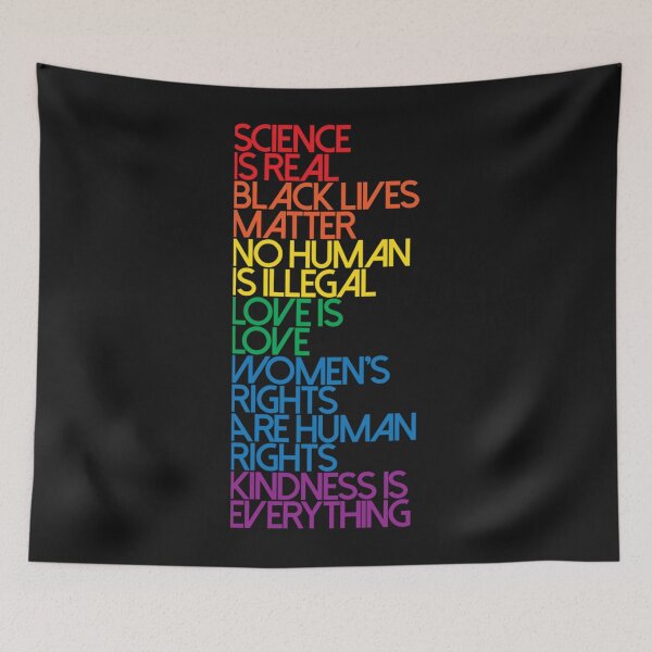 Item preview, Science is Real Black Lives Matter Essential designed and sold by MEGANMARIEAND.