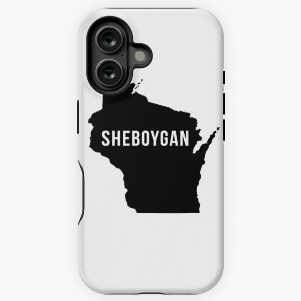 Item preview, Sheboygan, Wisconsin State Silhouette designed and sold by CartoCreative.
