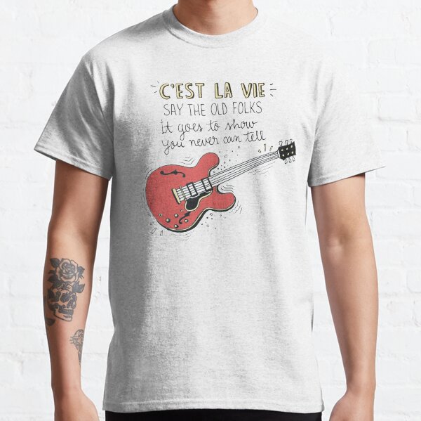 Chuck Berry Tribute Illustration Classic T-Shirt