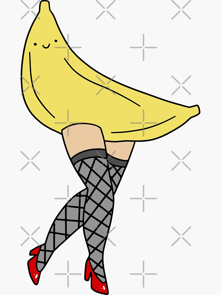 Sexy Legs Banana" Sticker for Sale by SaradaBoru | Redbubble Sexy Legs Banana" Sticker for Sale by SaradaBoru | Redbubble