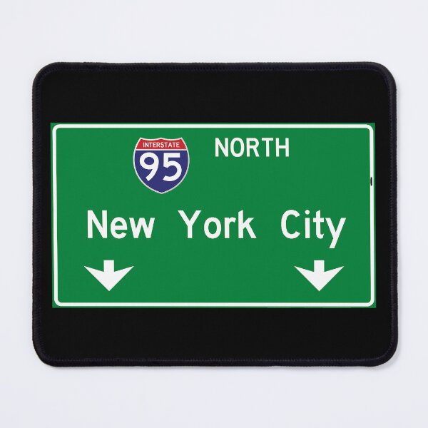 Item preview, New York City I95 Highway Sign designed and sold by Cityscape-Guy.