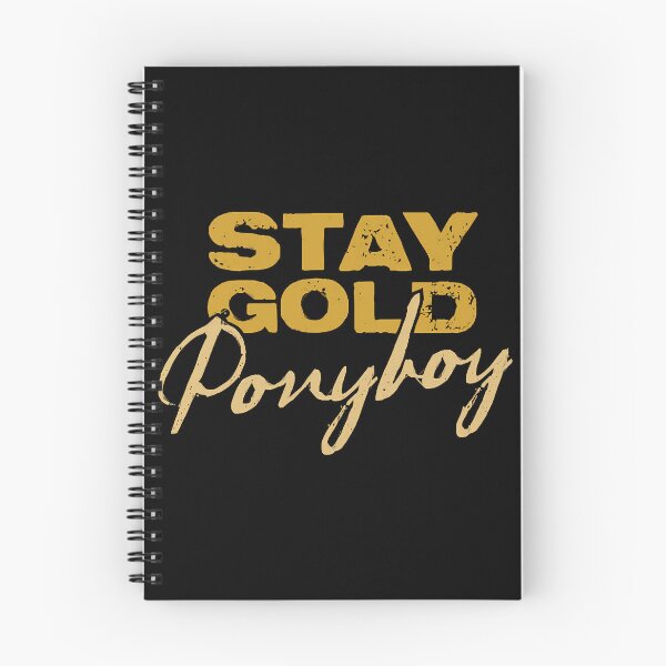 Item preview, Stay Gold Ponyboy  designed and sold by BrendaNguy2813.