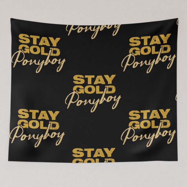 Item preview, Stay Gold Ponyboy  designed and sold by BrendaNguy2813.