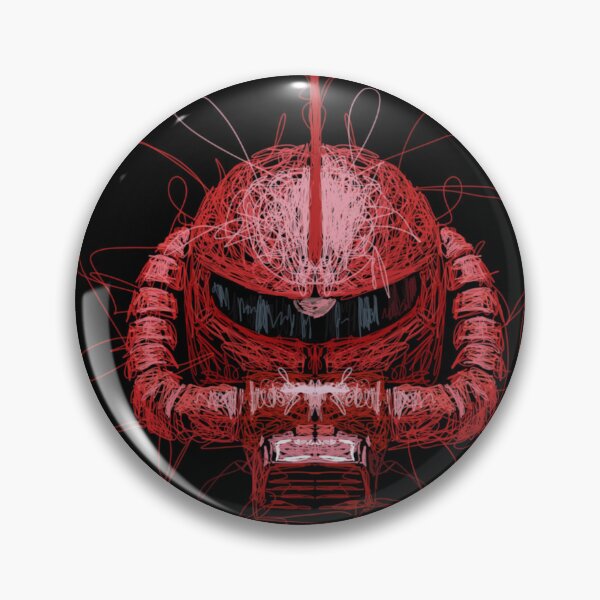 Item preview, Gundam Zaku II Head RED designed and sold by Gundam Artwork.