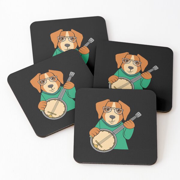 Item preview, Dog Playing Banjo Music  designed and sold by BrookePrui8566.
