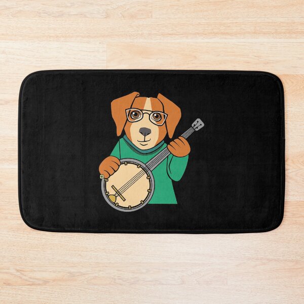Item preview, Dog Playing Banjo Music  designed and sold by BrookePrui8566.