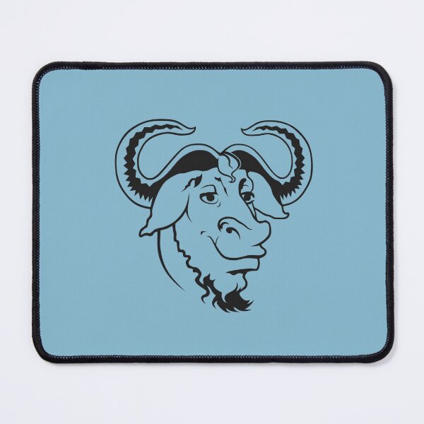 Item preview, Heckert GNU Logo Outline HD Sticker designed and sold by DennisMeier.