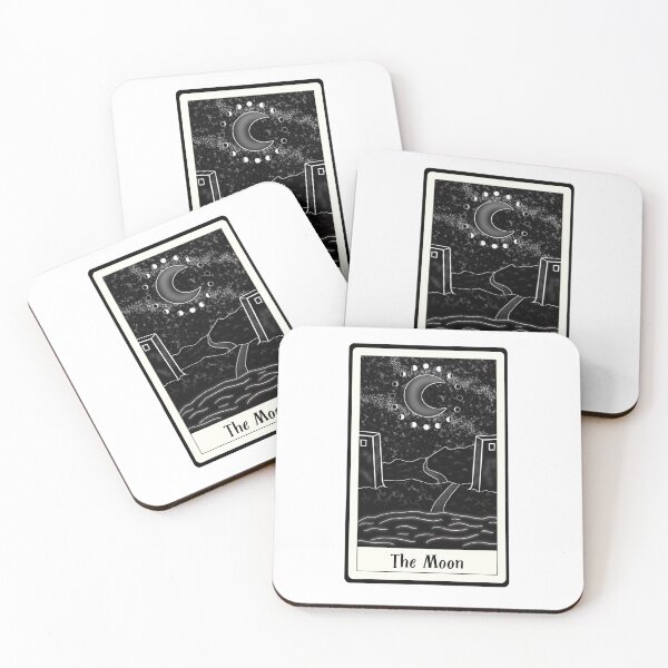 Item preview, The Moon Tarot Card designed and sold by mystickss-.