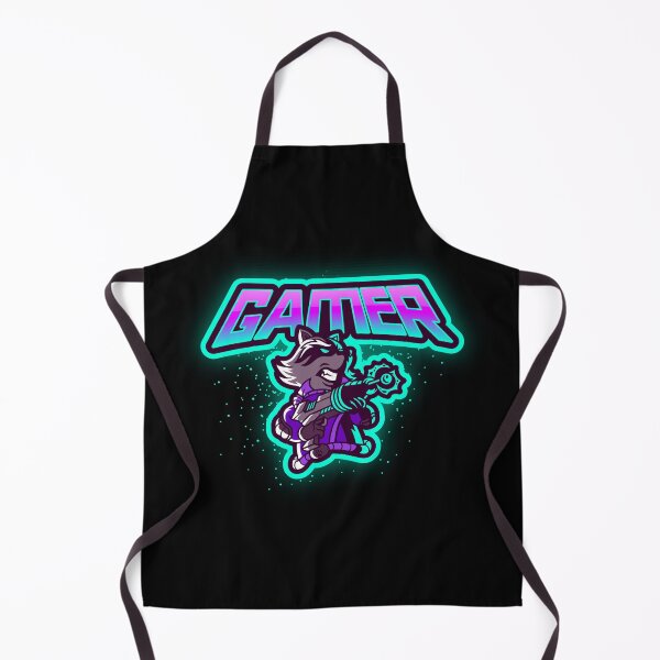 Item preview, Gamer with Raccoon holding a Space Gun designed and sold by PRIVARSHU.