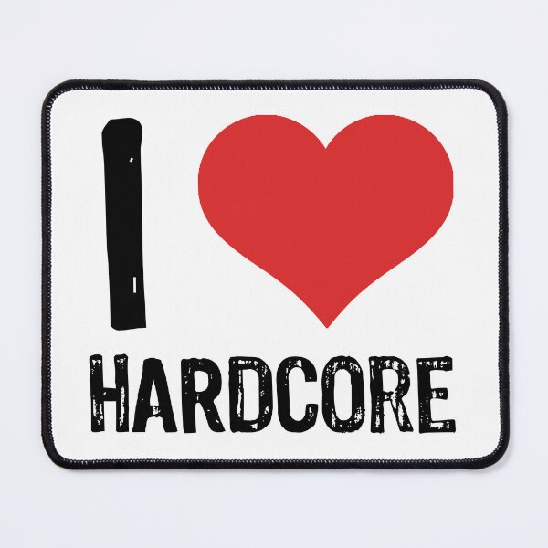 Item preview, I Love Hardcore designed and sold by The "I Love Everything" Shop.