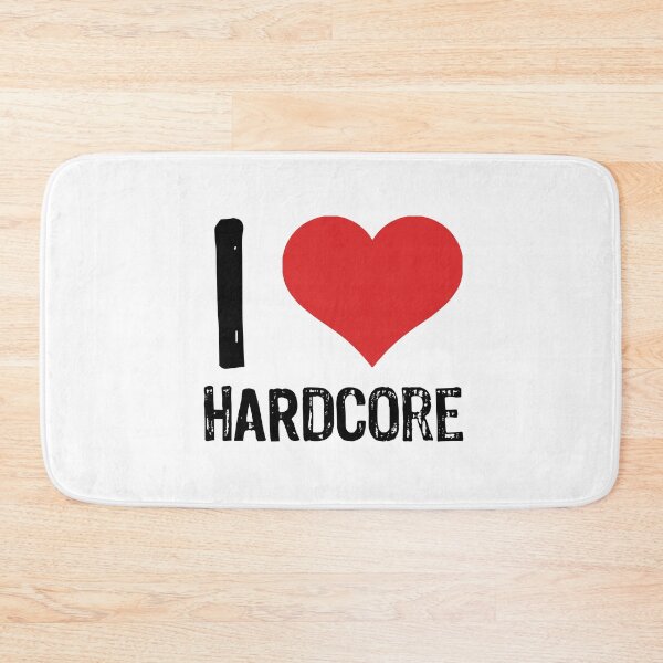 Item preview, I Love Hardcore designed and sold by The "I Love Everything" Shop.