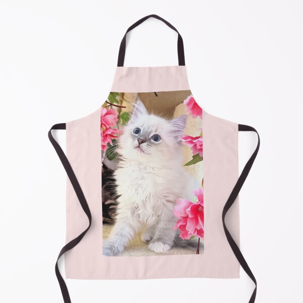Item preview, Lynx ragdoll kitten with flowers designed and sold by Fluffycat2020.