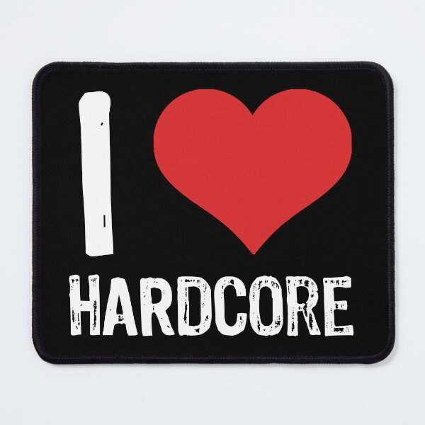Item preview, I Love Hardcore designed and sold by The "I Love Everything" Shop.