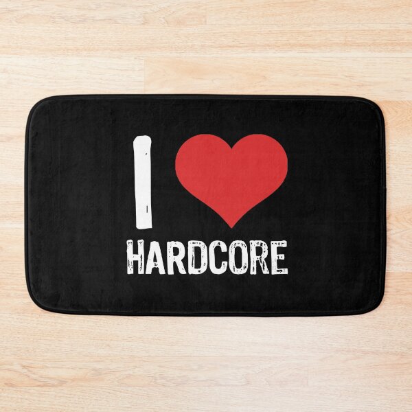 Item preview, I Love Hardcore designed and sold by The "I Love Everything" Shop.
