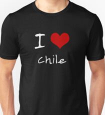 I love Heart Chile Unisex T-Shirt