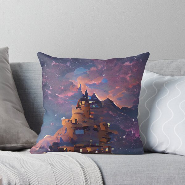 Aperçu de l'œuvre Forteresse nocturne du désert créée et vendue par Angrypuncake.