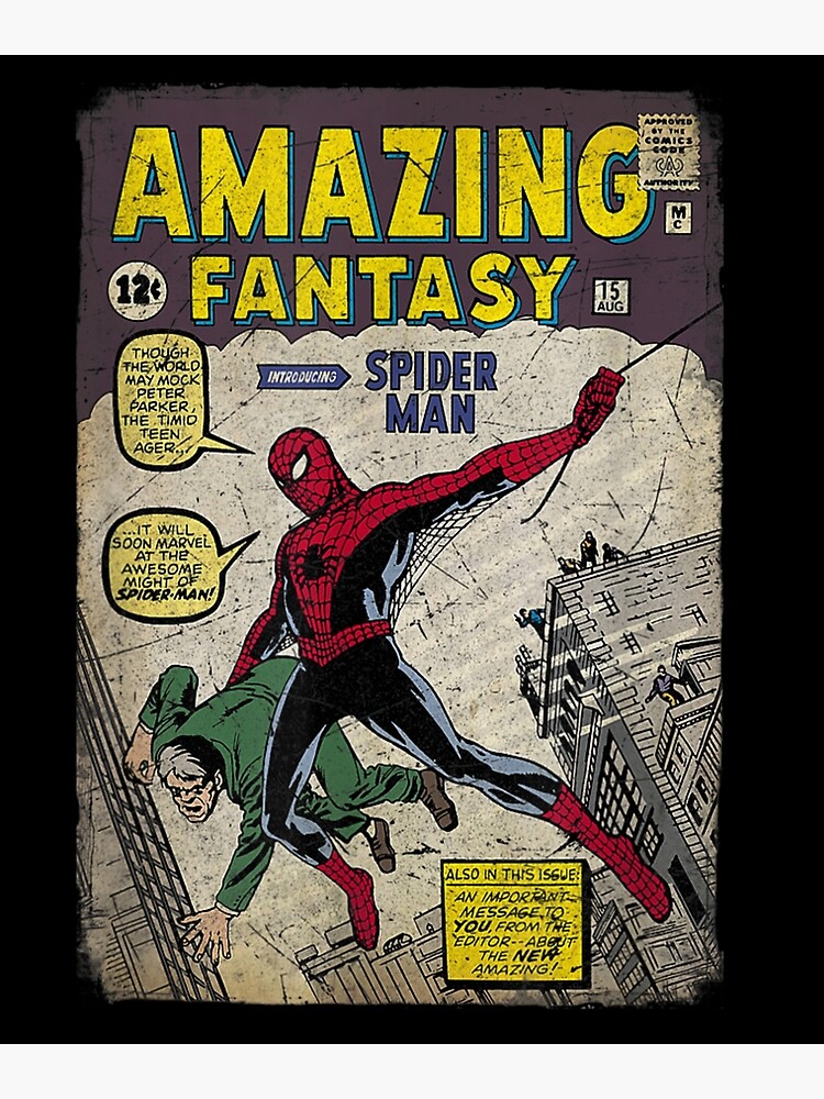 11x17 Amazing Fantasy 15 Starring Spider-man Poster Print 