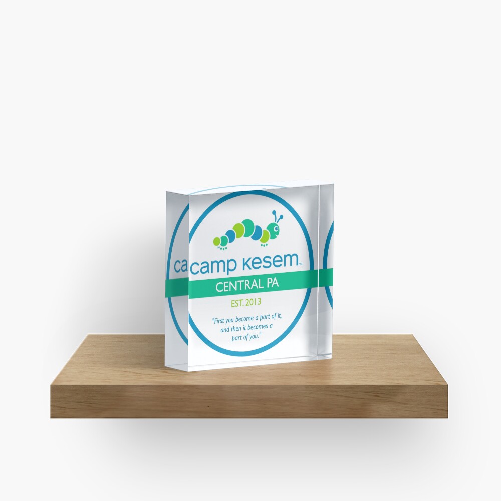 Camp Kesem Central PA Acrylic Block