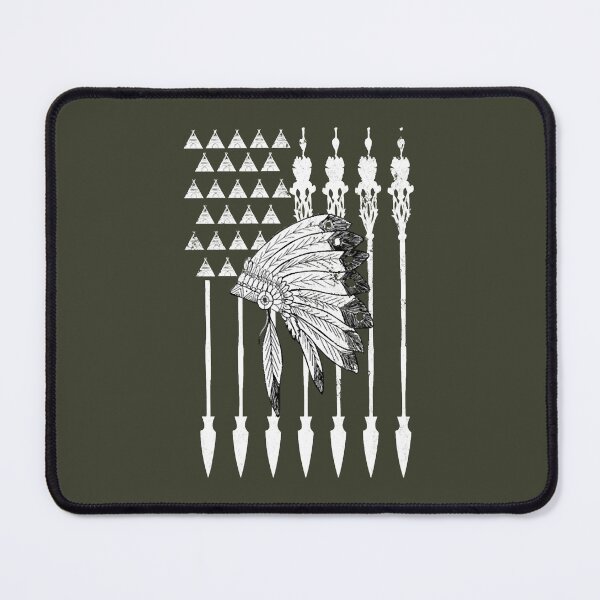 Item preview, Cool Native American Arrow And Teepee Flag designed and sold by AngGauso.