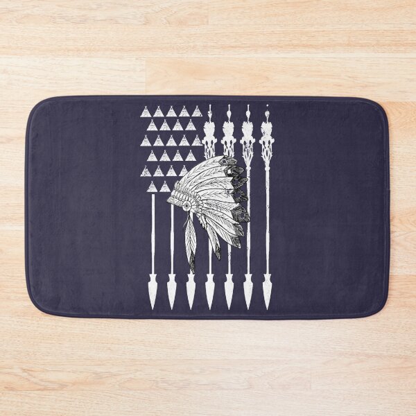 Item preview, Cool Native American Arrow And Teepee Flag designed and sold by AngGauso.