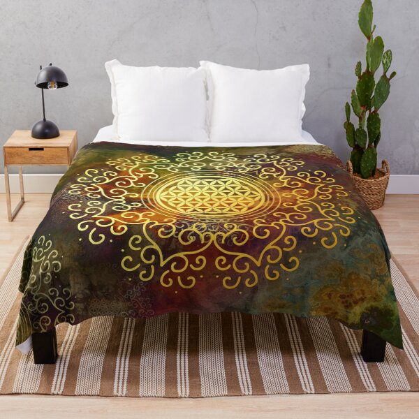 Item preview, Flor de la vida (Batik 1) designed and sold by Mandala Of Life.