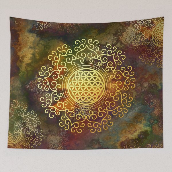 Item preview, Flower Of Life (Batik 1) designed and sold by Mandala Of Life.