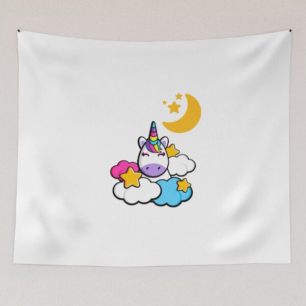 Item preview, Unicorn Kids Dream Colorful Unicorn designed and sold by AwesomeArt13.