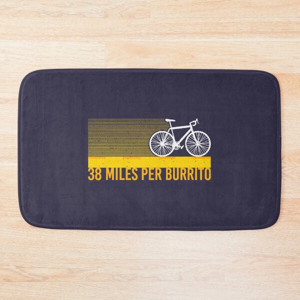 Item preview, CYCLING 38 Miles Per Burrito designed and sold by AngGauso.