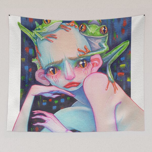 Item preview, Sorry What I Was Thinking About Frogs designed and sold by janniebeahan.