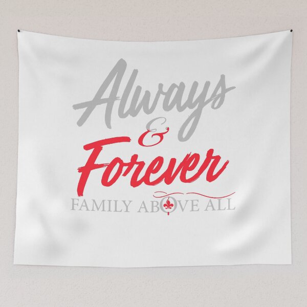 Item preview, Always and Forever Family Above All Classic designed and sold by BethSmith13.