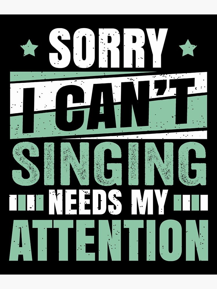 "Singing Attention Cool Funny Musician Rock Band Singer Singing Love