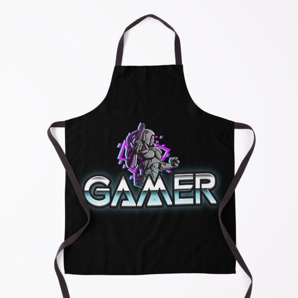 Item preview, Gamer with Retrofuturism Cyborg designed and sold by PRIVARSHU.