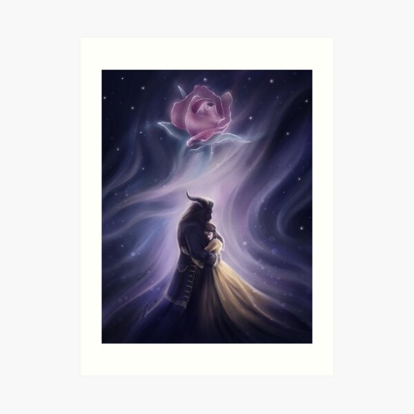 Beauty and the Beast Art Print
