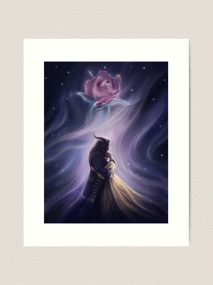 Alternate view of Beauty and the Beast Art Print